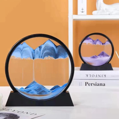 Ocean Sands: Dynamic 3D Sand Art for Home & Office Decor